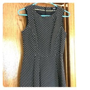 ABS polka-dot fit and flare dress - SO ADORABLE!